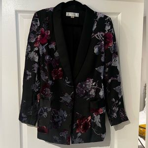Floral blazer